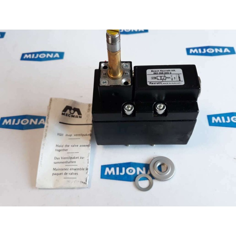 Rexroth Mecman Pneumatik 563 305 000 2 04W17 (new old stock)