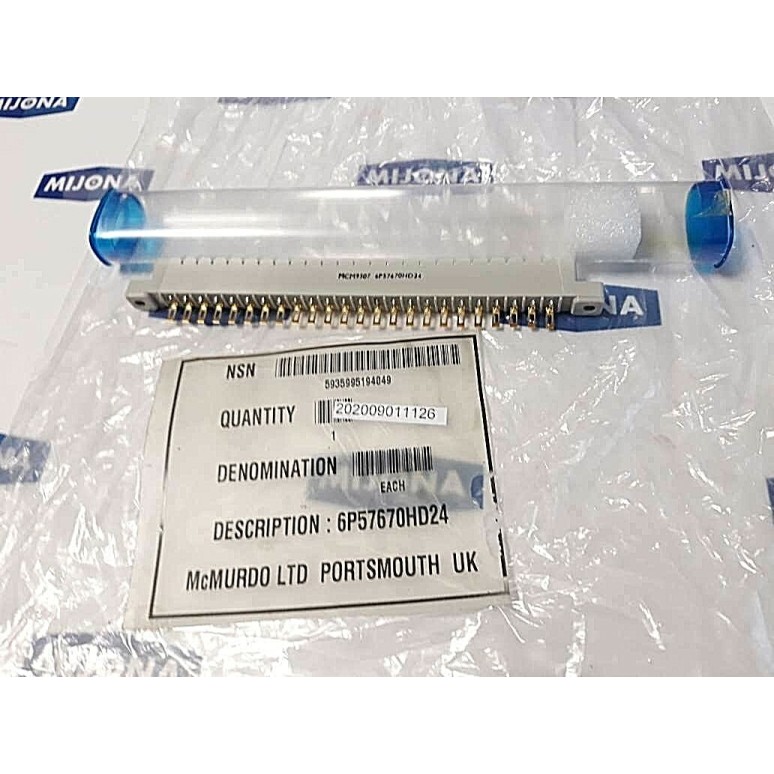 McMURDO Connector MCM9307 6P57670HD24 New old stock