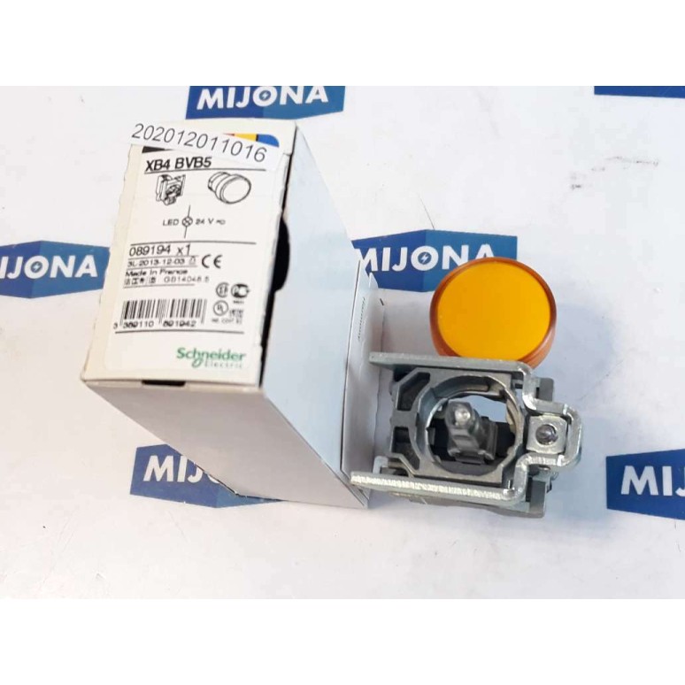SCHNEIDER ZB4 BVB5 LED 24V Light Block Orange ZBV B5