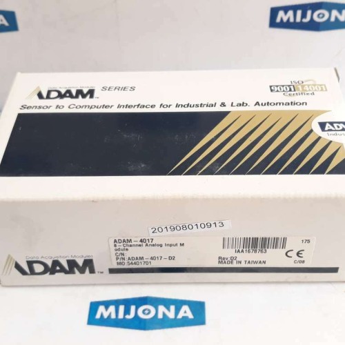 ADAM 4017 CHANNEL ANALOG INPUT MODULE Rev D2 54401701