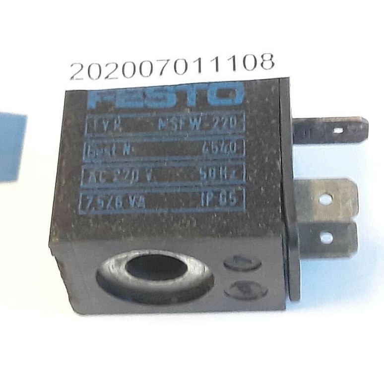 FESTO MSFW 220 AC220V 50HZ 7,5/6VA IP65 Solenoid Coil