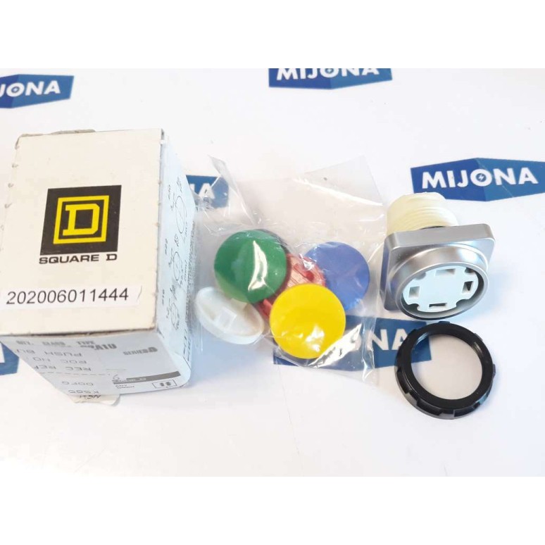 SQUARE D 9425 PUSH BUTTON 22mm D2A1U 9001