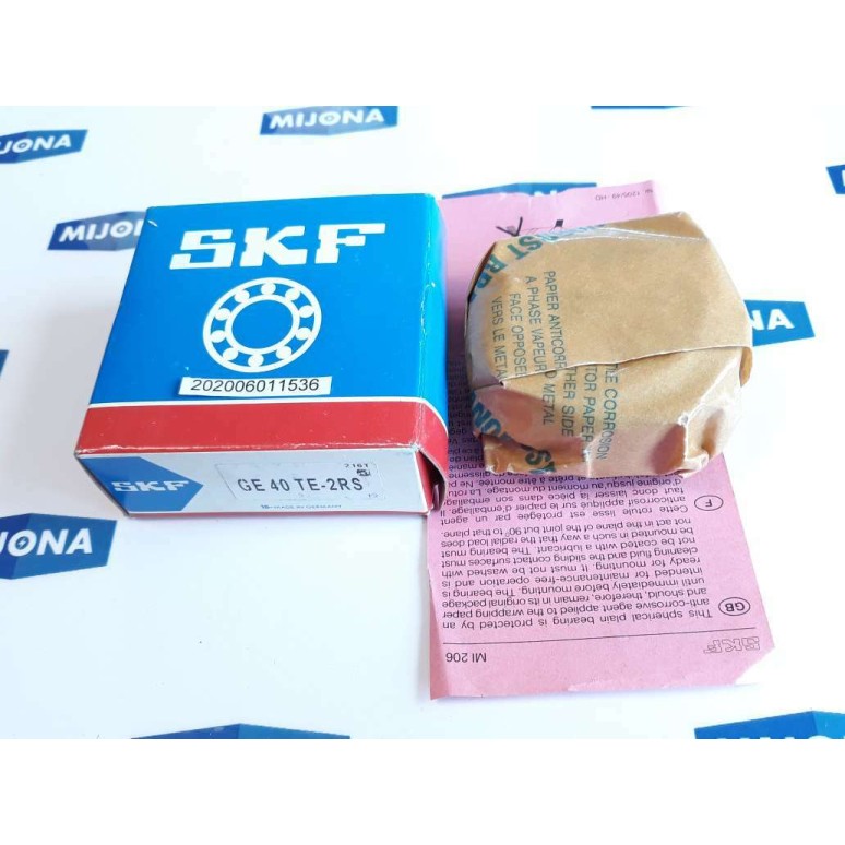 SKF GE 40 TE 2RS BEARING 216T