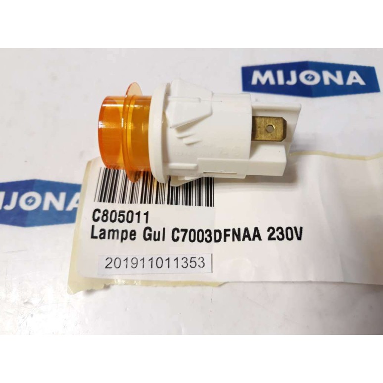 ARCOELECTRIC T125/55 C805011 Lampe Gul C7003DFNAA 230V 250VAC 1HP 125VAC 1/2HP