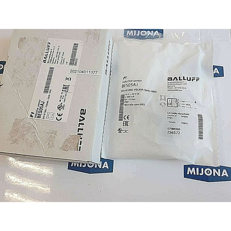 BALLUFF BES05AJ Induktiver sensor BES M18ME PSC80A S04G W08 10V 30VDC 200mA BALLUFF BES05AJ Induktiver sensor BES M18ME PSC80A S04G W08 10V 30VDC 200mA