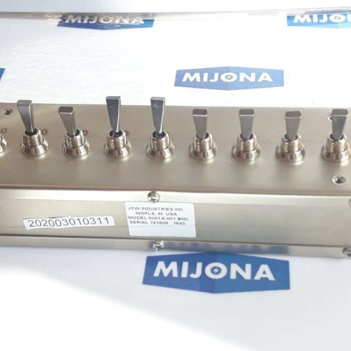 JFW Industries 600TA 001 BNC SERIAL 741806 1645 TE181634 NEW OLD STOCK