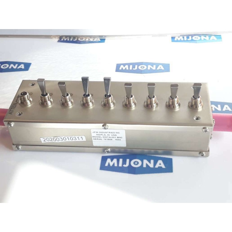 JFW Industries 600TA 001 BNC SERIAL 741806 1645 TE181634 NEW OLD STOCK