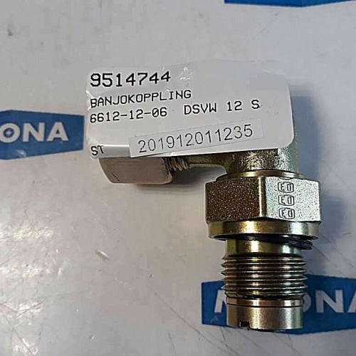 EO 0107 6612 12 06 DSVW 12 S BANJO CONNECTOR (new old stock)