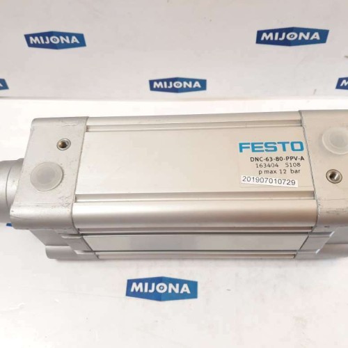 Festo DNC 63 80 PPV A 163404 S108 12 BAR CYLINDER (new old stock)