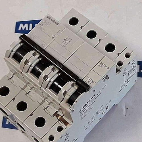 Siemens 5SJ6306 7KK20 Leitungsschutz Schutzschalter 5SJ63 MCB C6 400V IEC 60898