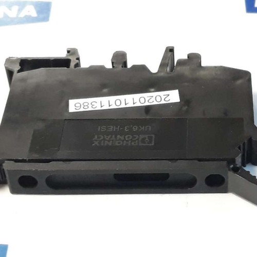 Phoenix Contact UK5 HESI FUSE TERMINAL BLOCK MAX 6,3A 15-30V New oldd stock Phoenix Contact UK5 HESI FUSE TERMINAL BLOCK MAX 6,3A 15-30V New oldd stock