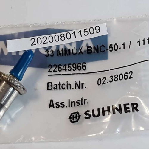 SUHNER 31 BNC MMCX 50 1 / 1 UE 22645963