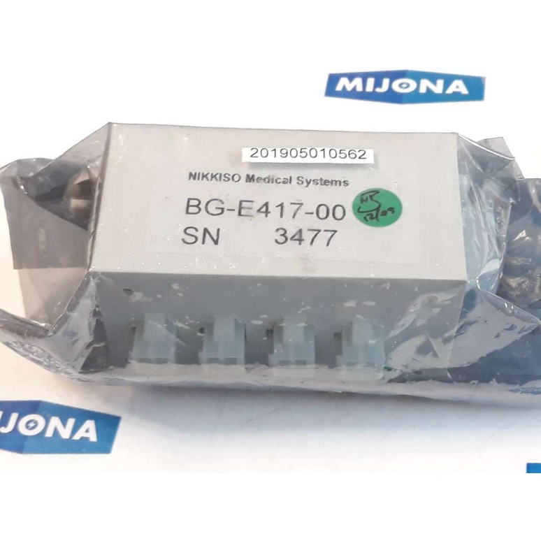NIKKISO Medical Systems SN 3477 BG E417 00 (new old stock)