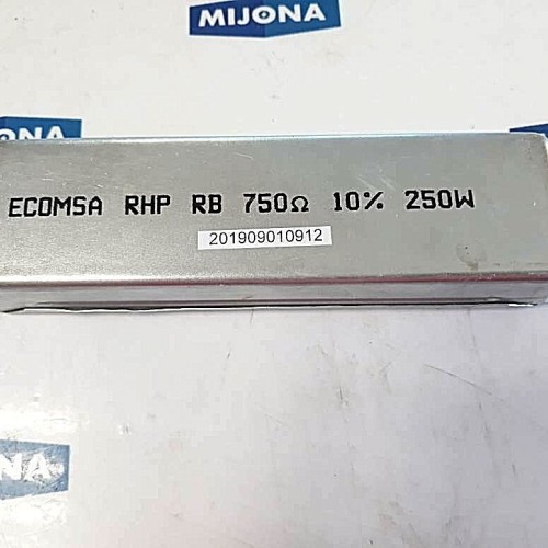 ECOMSA RHP RB 750Ω 10% 250W RESISTOR ECOMSA RHP RB 750Ω 10% 250W RESISTOR