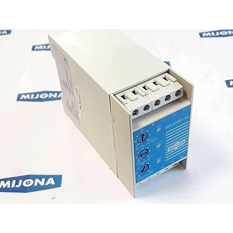 SOLSTART - 8A SOLCON  FLC 8A 400V 50HZ DRY CONTACT serial no: 168710601