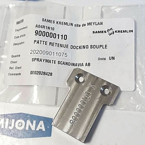 SAMES A04R1N10 900000110 A SPRAYMATE SOFT DOCKING RETAINER  (NEW OLD STOCK)