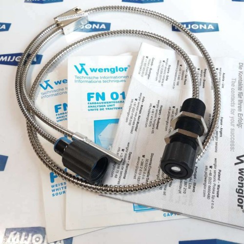 Wenglor FL0704 Glass Fiber Optic cable for color sensor FD 0-60°C NEW OLD STOCK