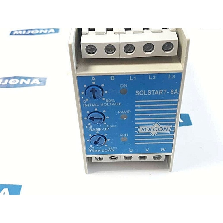 SOLSTART - 8A SOLCON  FLC 8A 400V 50HZ DRY CONTACT serial no: 168710901