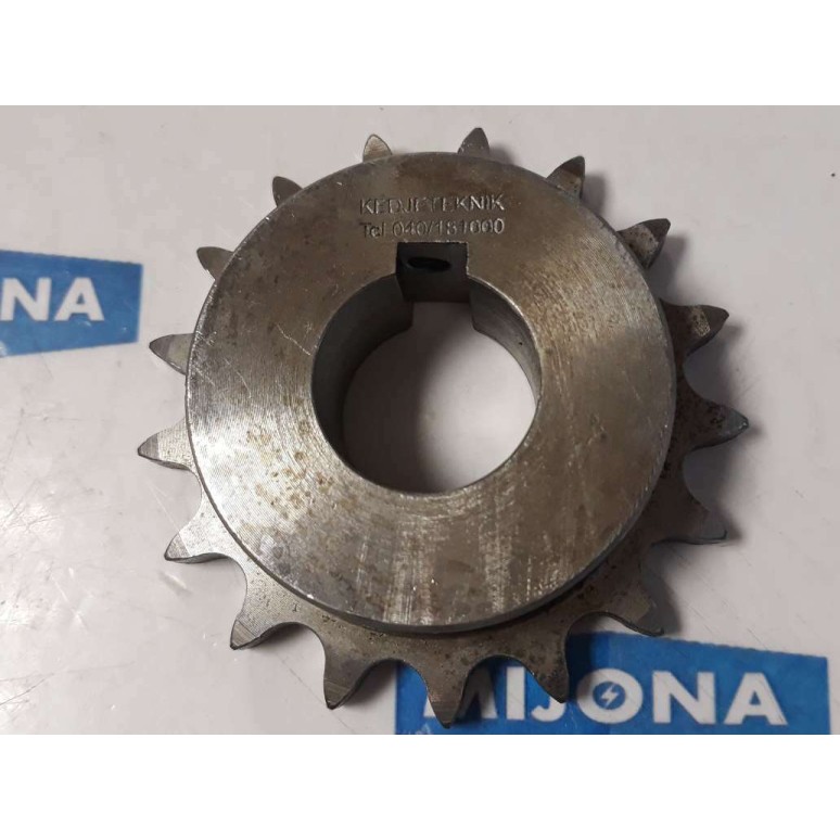 KEDJETEKNIK 40 B 17 1/2 TEETH: 17 SHAFT HOLE: 25MM 17/ANSI 40 (New old stock) KEDJETEKNIK 40 B 17 1/2 TEETH: 17 SHAFT HOLE: 25MM 17/ANSI 40 (New old stock)