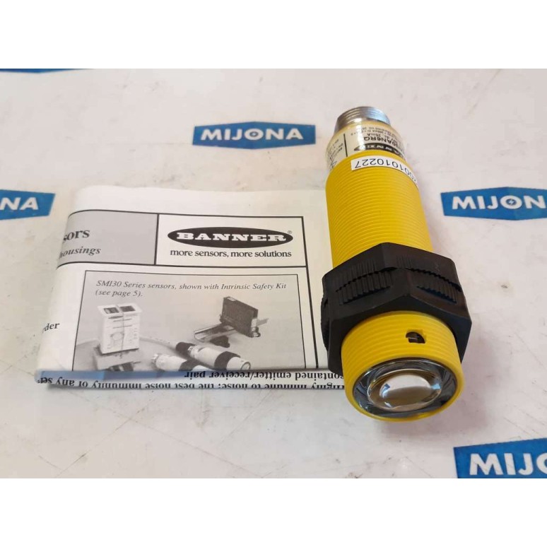 Banner SMI30AN6RQ 10 to 30V dc 25mA PHOTOELECTRIC SENSOR MAX 30V dc