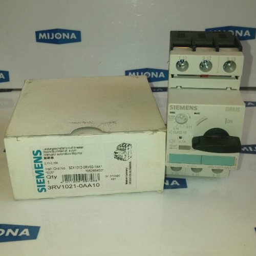 Siemens 3RV1021-0AA10 OVP 0,11-0,16A