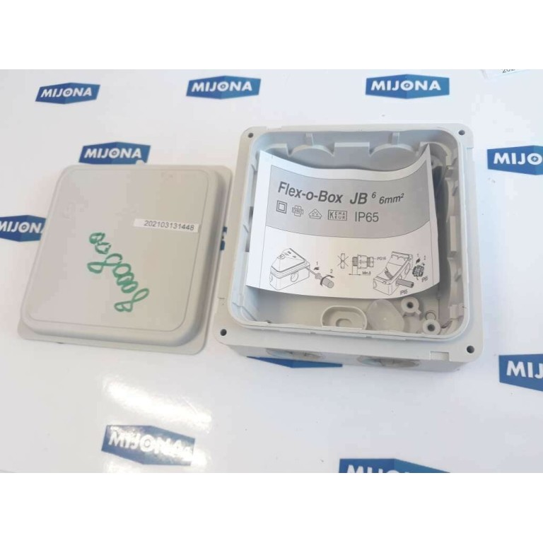GE POWER CONTROLS Flex o Box JB6 6mm² IP65 500V Junction Box (new old stock)