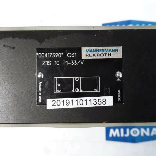 Rexroth R900417590 Z1S10P1 33 V 00417590 Q31 New old stock Rexroth R900417590 Z1S10P1 33 V 00417590 Q31 New old stock