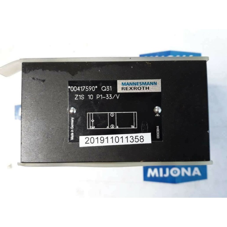 Rexroth R900417590 Z1S10P1 33 V 00417590 Q31 New old stock Rexroth R900417590 Z1S10P1 33 V 00417590 Q31 New old stock