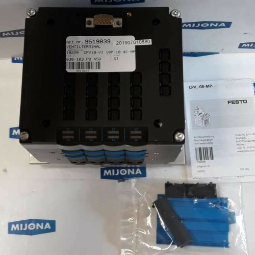 Festo CPV18-VI Valve Terminal 18220 J402 3S7PLRX8ZMD 24 VDC  (new old stock)