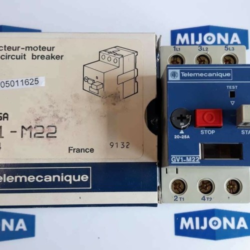 Telemecanique Motorschutzschalter GV1 M22 20-25A 21234 660V 50/60HZ AC3
