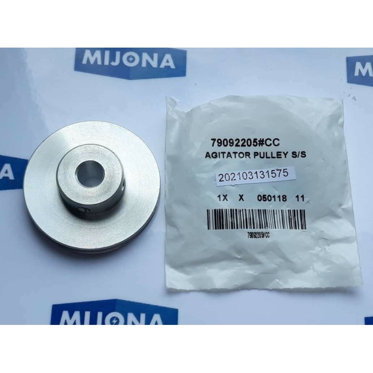 AGITATOR PULLEY S S 79092205#CC 050118 (new old stock) AGITATOR PULLEY S S 79092205#CC 050118 (new old stock)