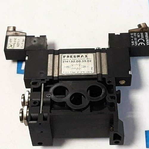 Pneumax 2141 52 00 35 02 1,5-7bar -5°C+50°C Pneumax P371 1 7Bar /1,3W-5°C +50°C