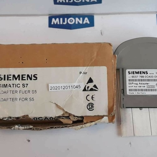 SIEMENS 6ES7798 0CA00 0XA0 Programmer Adapter SIMATIC S5  new old stock