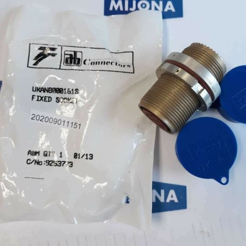 AB connectors ABM0113 FIXED SOCKET UKAN8000161S ABM 01 13 9253773(NEW OLD STOCK) AB connectors ABM0113 FIXED SOCKET UKAN8000161S ABM 01 13 9253773(NEW OLD STOCK)