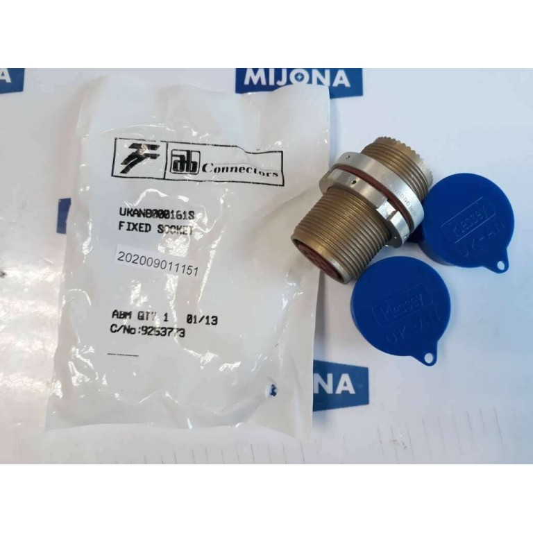 AB connectors ABM0113 FIXED SOCKET UKAN8000161S ABM 01 13 9253773(NEW OLD STOCK)