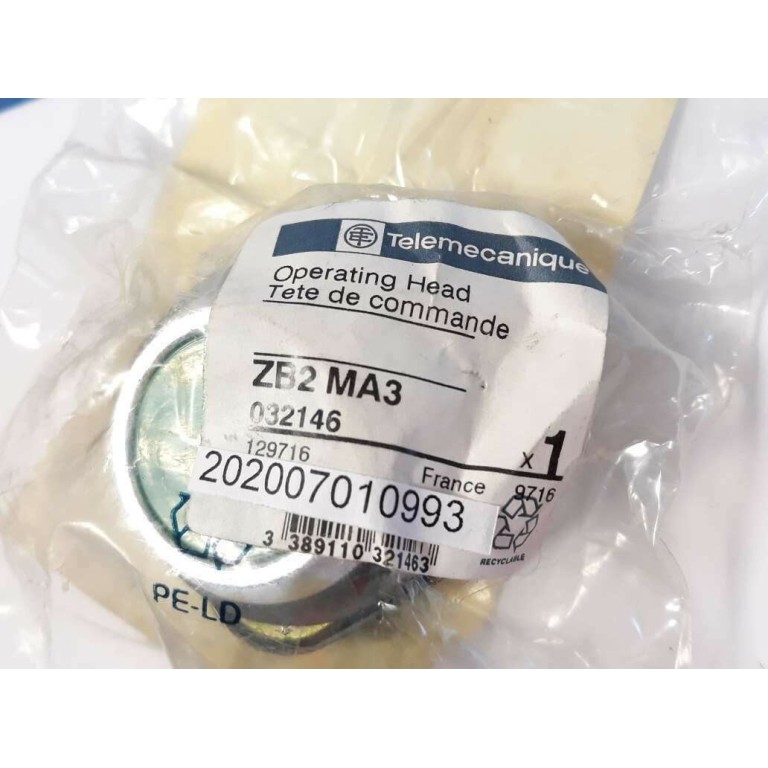 Telemecanique ZB2 MA3 032146 OPERATING HEAD GREEN