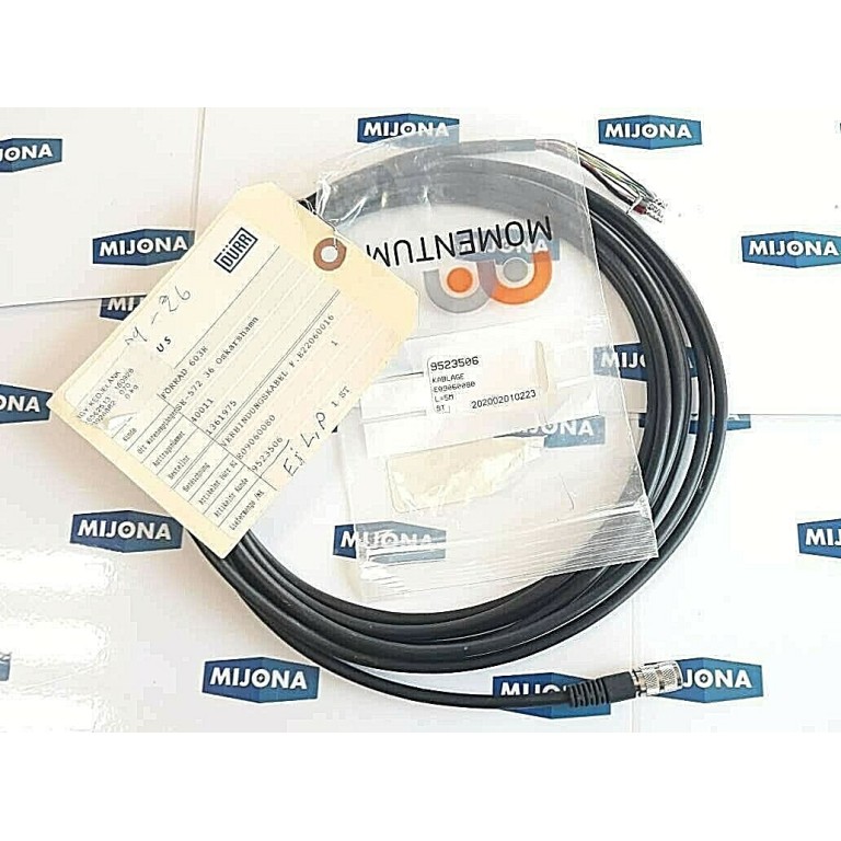 Dürr E09060080 Connection cable L=5M 9523506 1361975 (New old stock) Dürr E09060080 Connection cable L=5M 9523506 1361975 (New old stock)