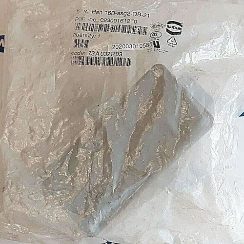 HARTING HAN 16B ASG2 QB 21 09300161270 73A 032R 03 CONNECTOR HARTING HAN 16B ASG2 QB 21 09300161270 73A 032R 03 CONNECTOR