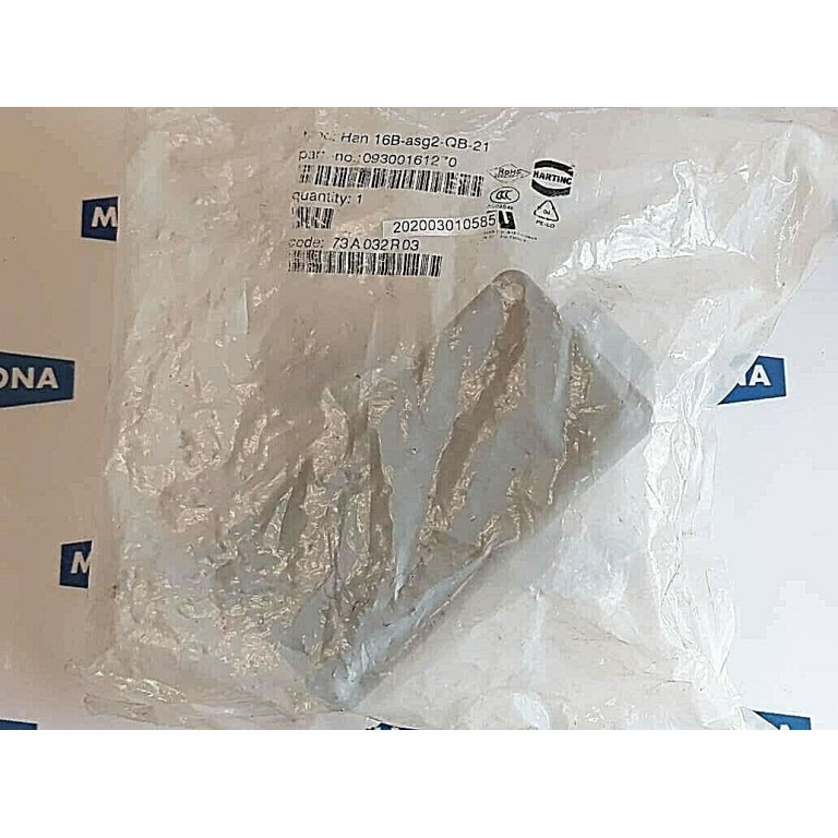 HARTING HAN 16B ASG2 QB 21 09300161270 73A 032R 03 CONNECTOR HARTING HAN 16B ASG2 QB 21 09300161270 73A 032R 03 CONNECTOR
