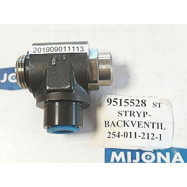 Rexroth Mecman 254 011 212 1 01W52 control valve BACKVENTIL