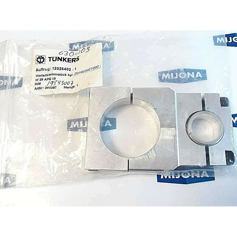 TÜNKERS W 25 APG 40 D25 260257 WELLENKLEMMSTÜCK