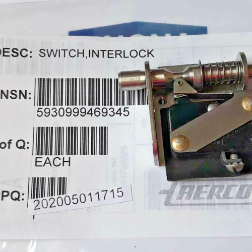 AERCO 2AC6 6848 MICRO SWITCH FREEPORT ILL door INTERLOCK SWITCH