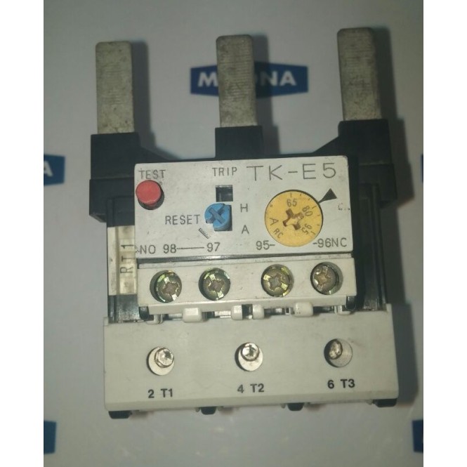 Fuji Electric Relay Type TK-E5 65-95A Fuji Electric Relay Type TK-E5 65-95A