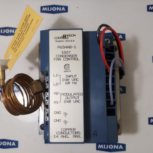 JOHNSON CONTROLS condenser fan control P65AAB-1C