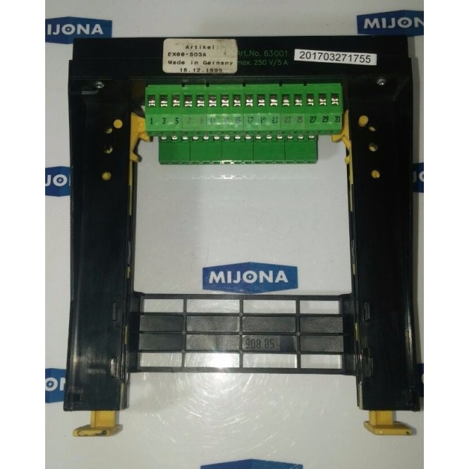 Murr Elektronik 63001 Steckkartenträger 250V 5A EX00-S03A