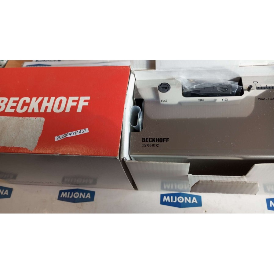 Beckhoff CX2900 0192 EXTERNAL CX2900-0192