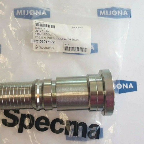 SPECMA 46601 20 20 pressn interlock RAK SAE6000 26177 20 NEW OLD STOCK SPECMA 46601 20 20 pressn interlock RAK SAE6000 26177 20 NEW OLD STOCK