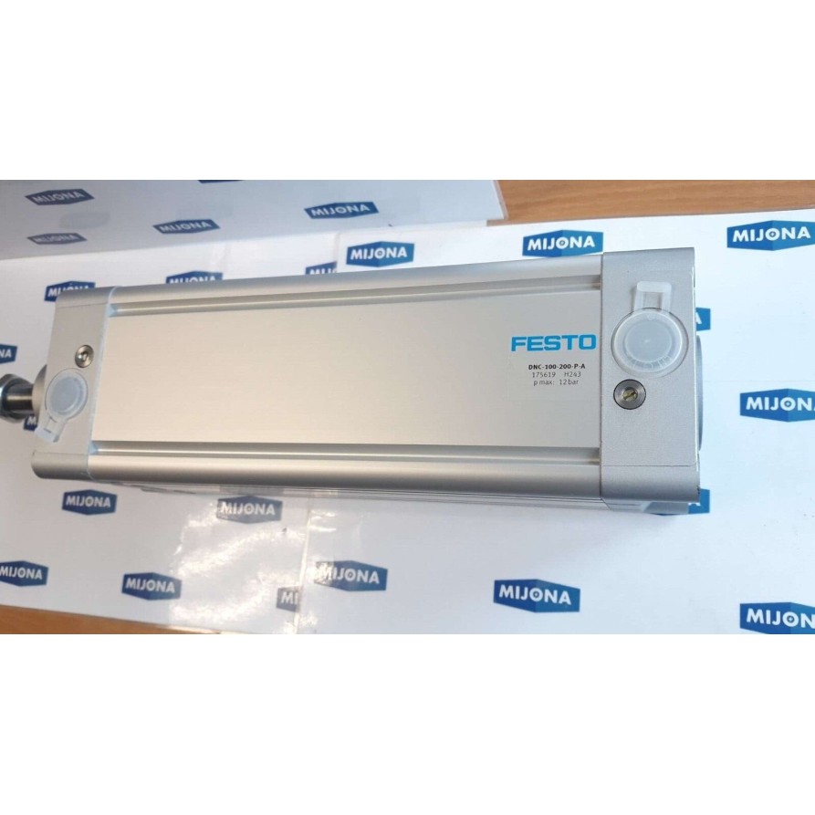 Festo DNC 100 200 P A 175619 12 BAR CYLINDER (new old stock)