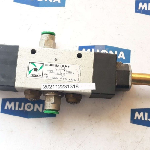Pneumax 484 52 0 0 M11  10BAR 1,3W -5°C +50°C 43A 484.52.0.0.M11 Solenoid Valve