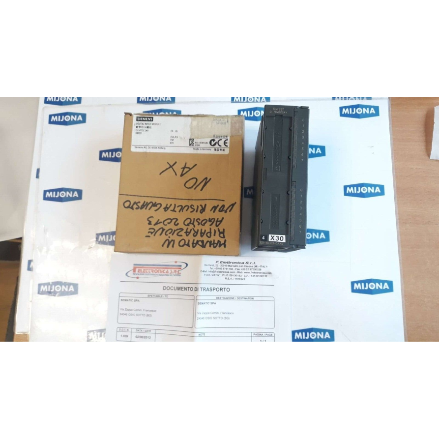 SIEMENS simatic S7 6ES7 321 1BH02 0AA0 DI 16XDC24V 6ES7321-1BH02-0AA0 SIEMENS simatic S7 6ES7 321 1BH02 0AA0 DI 16XDC24V 6ES7321-1BH02-0AA0